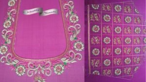 Maggam Work or Aari Work Blouse Designs