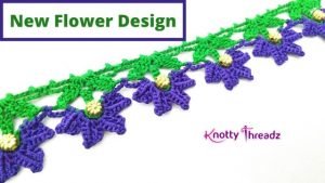 Crochet Saree Kuchu | Crochet Border for Sarees