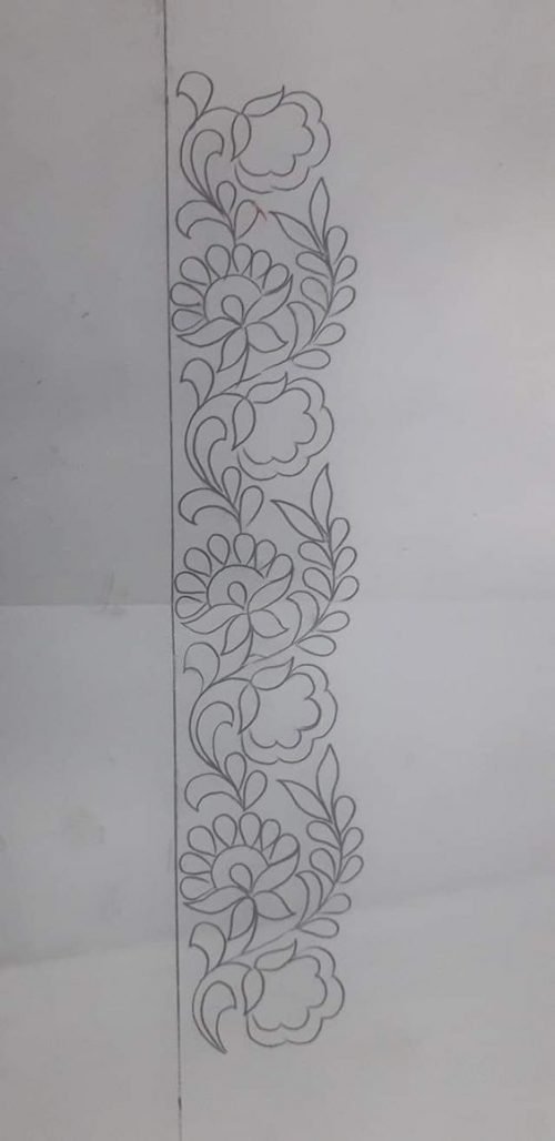 Hand Embroidery Tracings - Aari/Maggam Work - Knotty Threadz