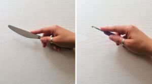 crochet hook holding techniques for beginners