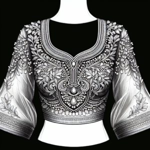 Trending Blouse Designs for Tall People
